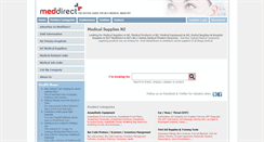 Desktop Screenshot of meddirect.co.nz